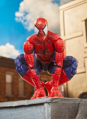 孩之宝Marvel legends maximum大眼蜘蛛侠豪华版6寸1/12可动人偶