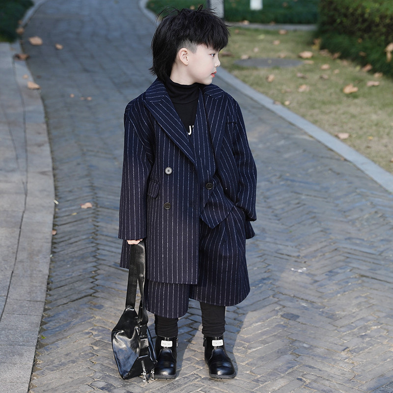 Jimmy妈童装【新年战袍】冬季新款双面羊毛条纹马甲短裤西装大衣,童装/婴儿装/亲子装,呢大衣,淘宝优惠券,粉丝福利购,淘宝优惠卷
