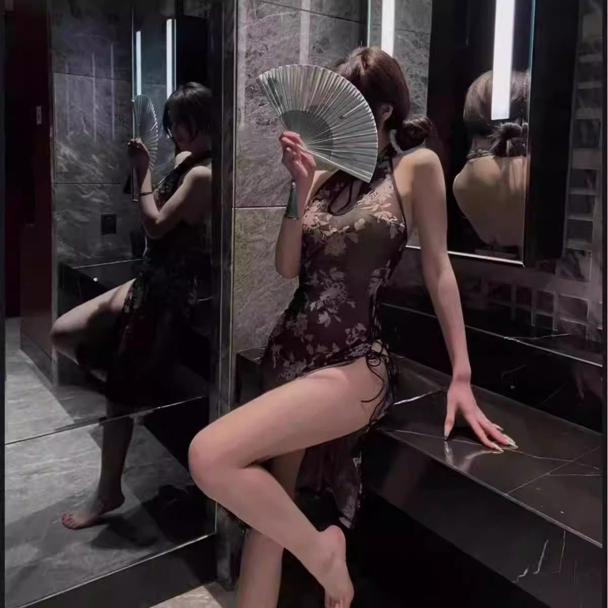 情趣旗袍2025新款性感内衣纯欲高开叉大码大尺度刺激qqny房事诱惑,女士内衣/男士内衣/家居服,抹胸,淘宝优惠券,粉丝福利购,淘宝优惠卷