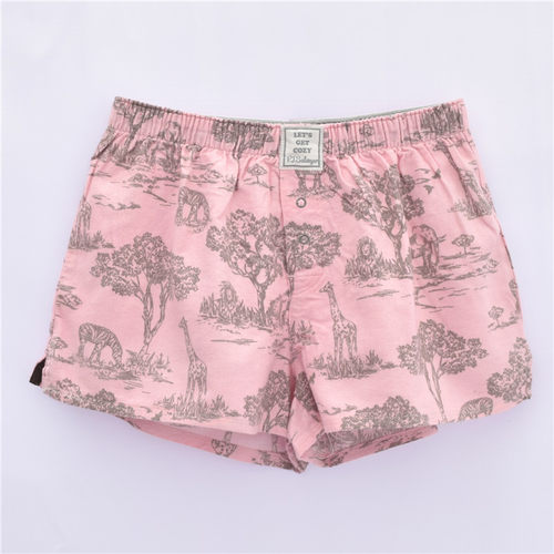 小瑕疵特价女夏短裤全棉家居裤欧美印花热裤偏大可爱卡通磨毛裤子