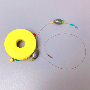 筏钓线组进口原丝线冬季桥筏钓鲫鱼线组手工精绑快速换铅排筏线组