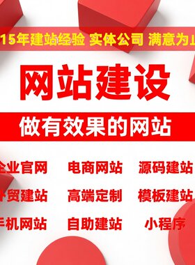 网站建设制作开发网页设计企业公司外贸独立英文网站模板建站服务