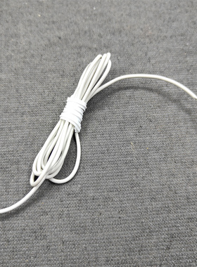 维修线头戴耳机四芯头梁线头架线蓝牙耳机4芯线粗1.8MM灰色带屏蔽