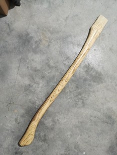 diy定制美国山核桃木柄斧柄长实木硬木弯曲握把尼曼斧福斯斧头