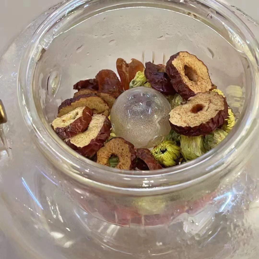 大片无核红枣干红枣圈红枣片小枣圈泡茶煮粥煲甜汤即食干吃