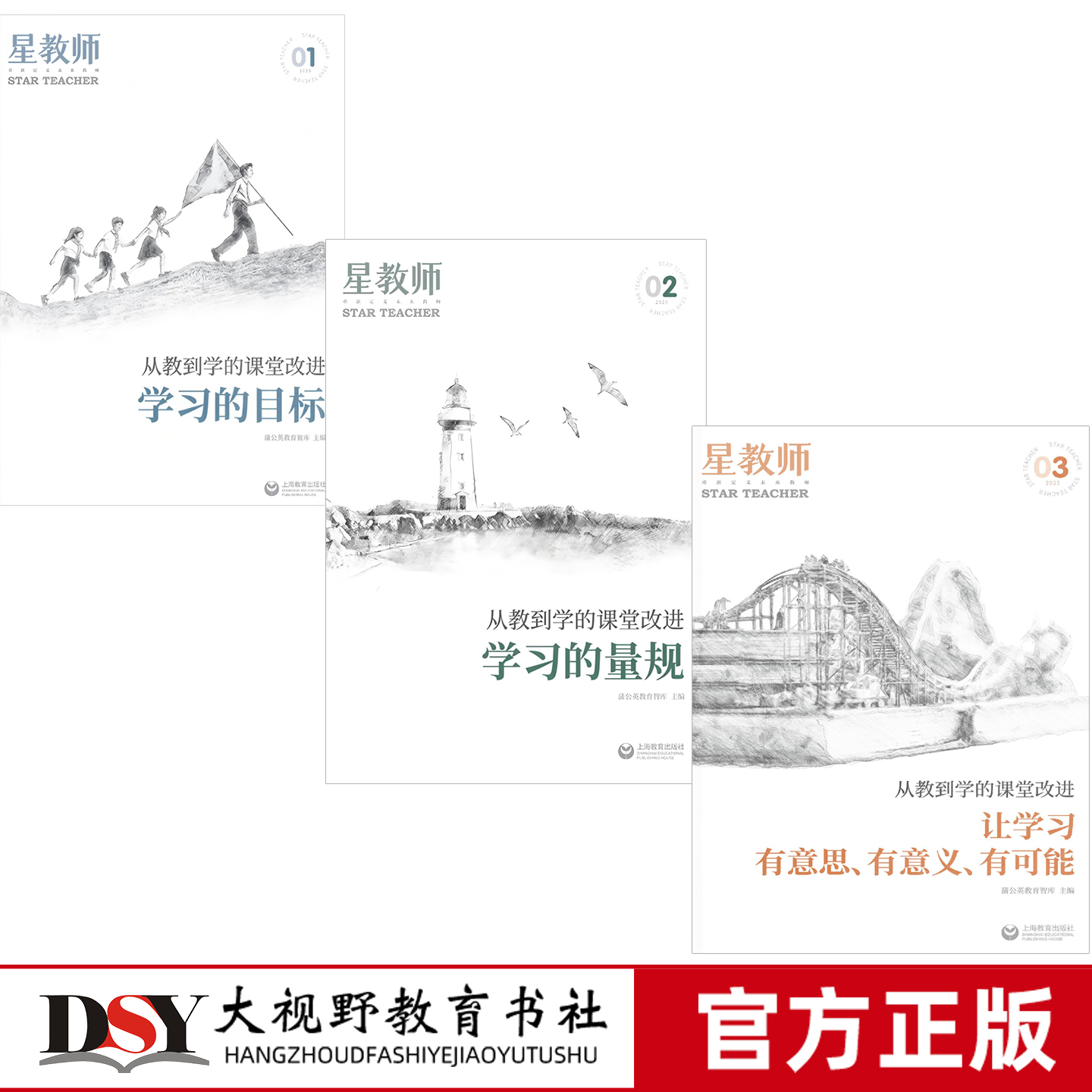 2025年正版新书 星教师 从教到学的课堂改进 学习的目标 学习的量规 让学习有意思、有意义、有可能 上海教育出版社