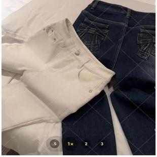 回弹力超好加绒百搭长裤 魔力腿子 今年穿过最显瘦牛仔裤