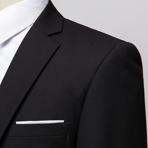 Мужской комплект, пиджак классического кроя для отдыха, куртка, в корейском стиле, облегающий крой