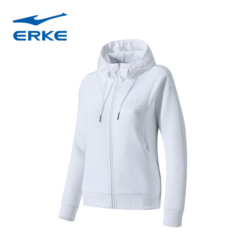 鴻星爾克女子外套2019秋冬季開衫寬松休閑夾克上衣運動服套頭衫女在類目 運動服/休閒服裝, 運動衛衣/套頭衫中 - 來自Buy2taobao.com提供專業的淘寶代購服務