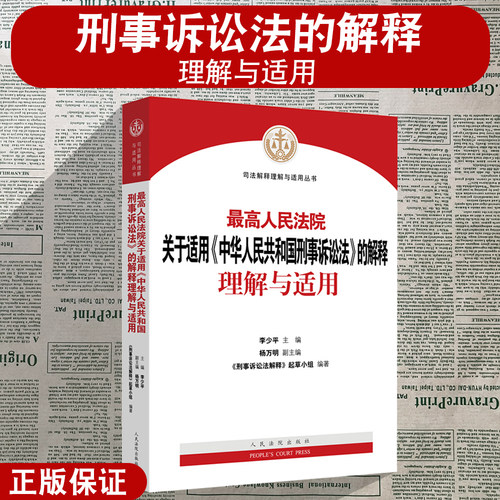 刑事诉讼法的解释理解与适用