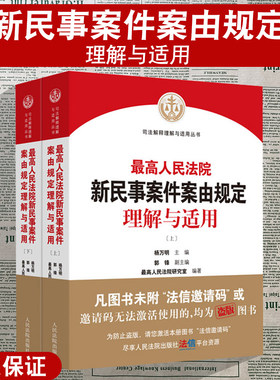 新民事案件案由规定理解与适用