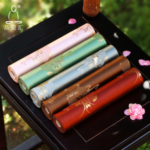 桌旗轻奢布艺锦缎禅意茶旗干泡茶桌布垫 品瓷汇茶席长条防水新中式