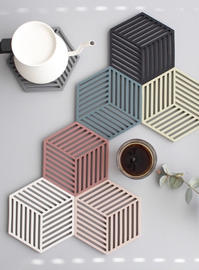 韩国代购*zone denmark硅胶锅垫 杯垫碗盘餐垫