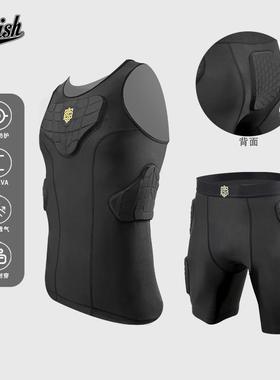 SWISH THE BALL IN 篮球运动防撞紧身薄款套头背心 男款