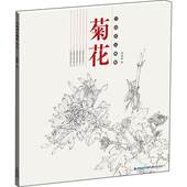 美术绘画初自学者零基础入门基础技法教程材书籍 中国工笔画白描画册临摹范本古风白描勾线底稿图大全画谱画集 菊花 白描技法精解