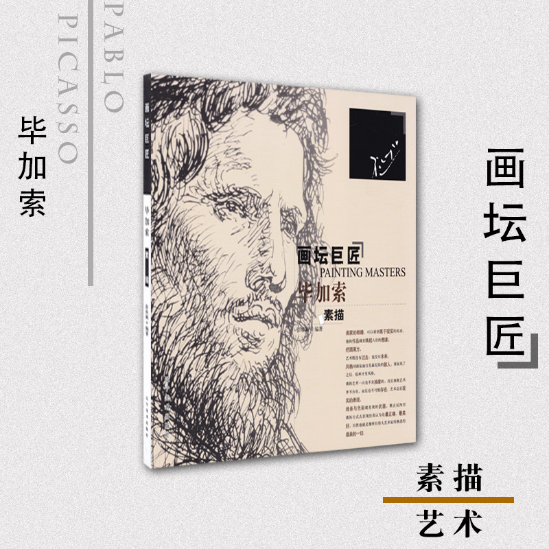 毕加索素描/画坛巨匠 正版 书籍 美术教材 绘画 西方画 素描教材