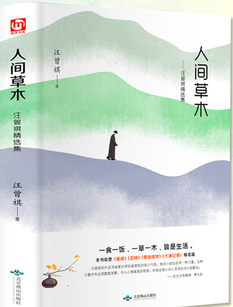 人间草木 汪曾祺正版 汪曾祺精选散文集 含谈吃受戒昆明的雨自得其乐鸡鸭名家大淖记事 小说集自选集全集 人间草木心