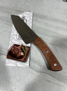 A313-尾货高端加厚双面锤纹防粘水果刀多功能一个