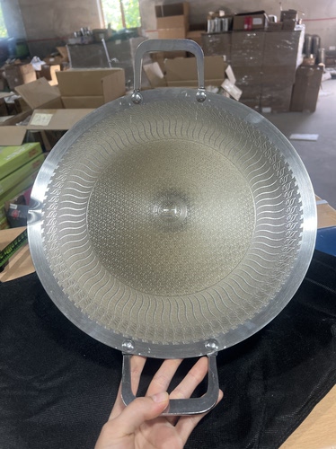 A394-多功能速热双耳烤盘家用户外煎烤两用轻量钛两斤重一个