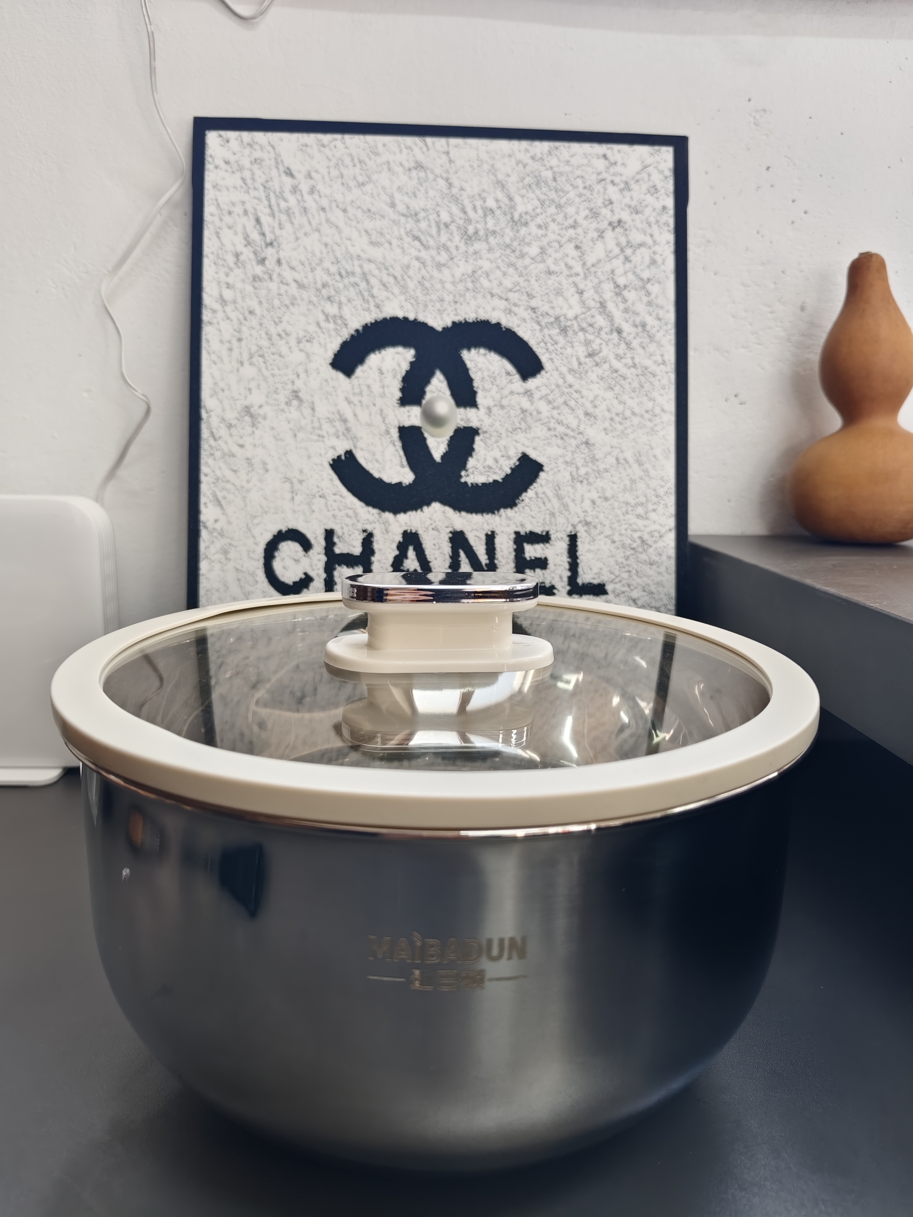 A12-不锈钢304加厚食品级泡面锅玻璃盖