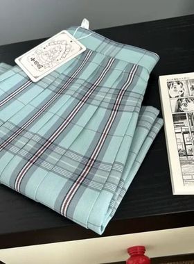 胖MM200斤特大码jk制服套装白色衬衫日系学院风短袖衬衣班服格裙