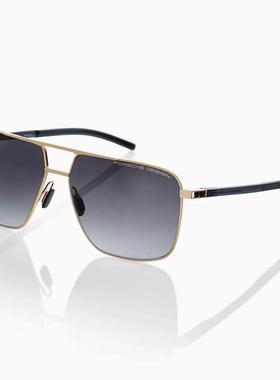 代购Porsche Design太阳镜女士防紫外线遮光清晰视野耐磨损方形