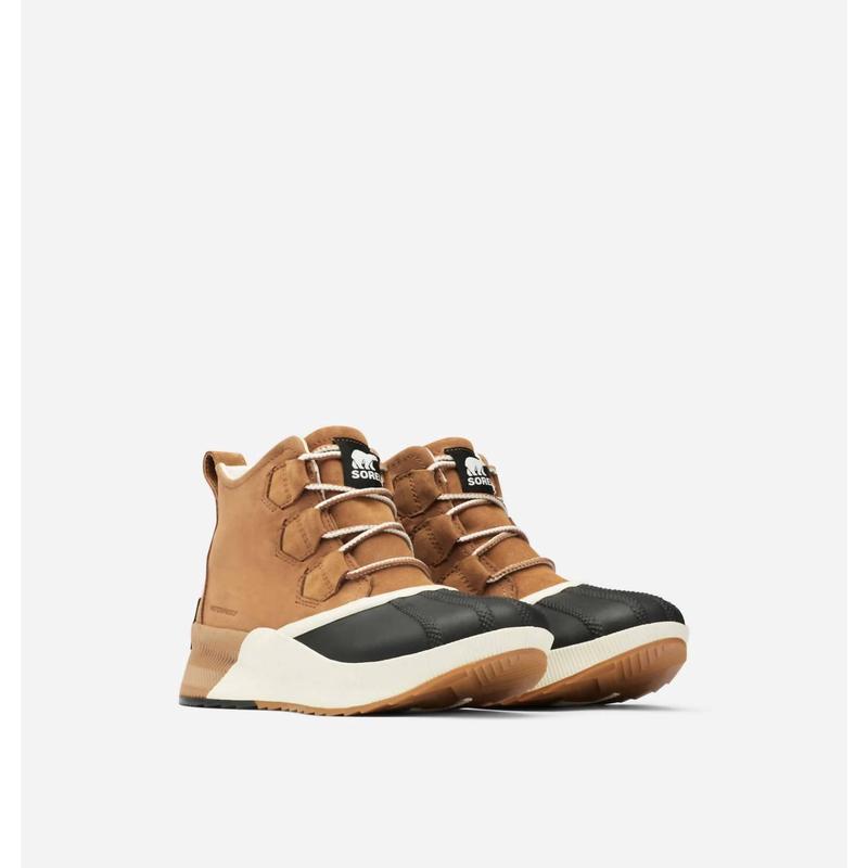 代购SOREL女士雨靴防水防滑保暖户外靴中帮系带徒步鞋