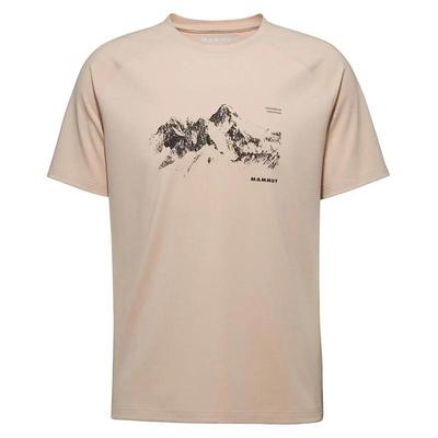 Mammut/猛犸象男士速干短袖T恤透气排汗户外休闲徒步运动衫