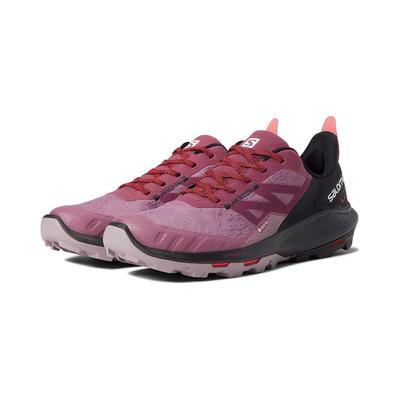 SALOMON/萨洛蒙女款登山鞋防水透气舒适时尚低帮徒步鞋适合多种天