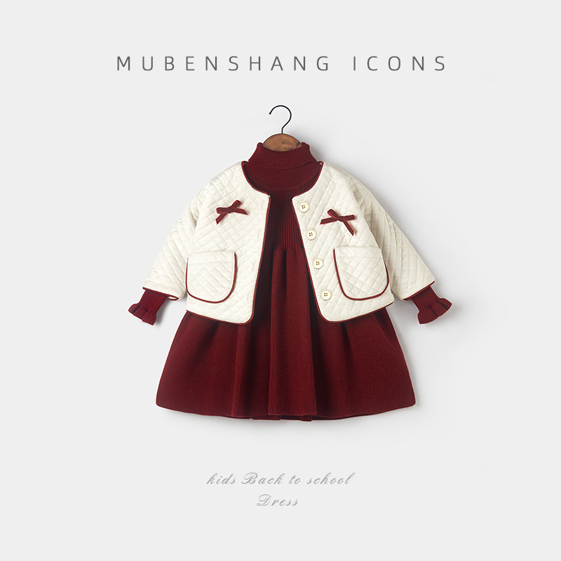 木本尚女童外套秋冬款2026新款小香风丝绒女宝宝秋装洋气时髦上衣,童装/婴儿装/亲子装,普通外套,淘宝优惠券,粉丝福利购,淘宝优惠卷