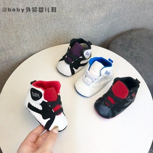 学步C软布底防滑宝宝1岁婴儿透气学步球 12个月春秋婴r儿鞋