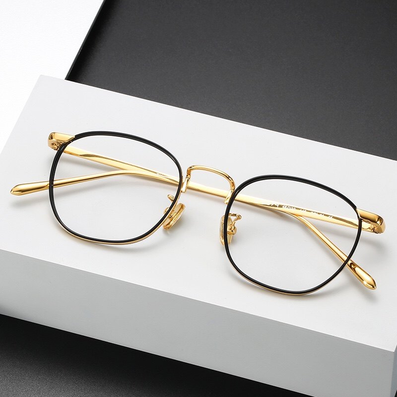 2023新款眼镜框男 8874 眼镜女款眼镜架全框纯钛近视眼镜