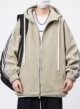 外套夹克针织运动连帽男