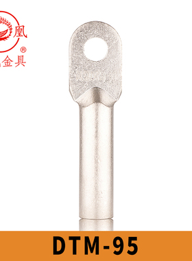 凤凰国标镀锡铜接头DTM-95 铜鼻子 接线端子GBT14315-2008 含专票