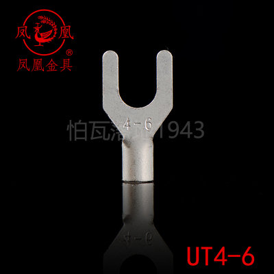 UT4-6凤凰冷压紫铜接线端子