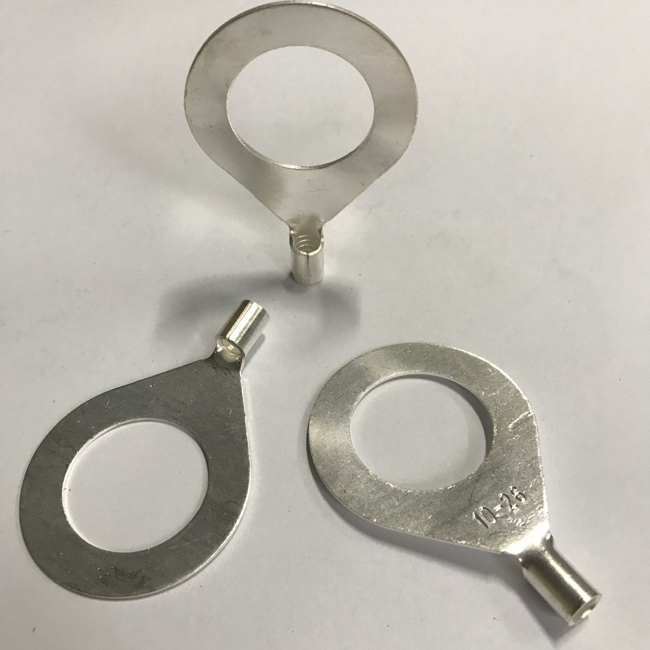 展握牌 冷压接线端子 OT10-26 大孔铜鼻子法兰静电跨接端子 一只