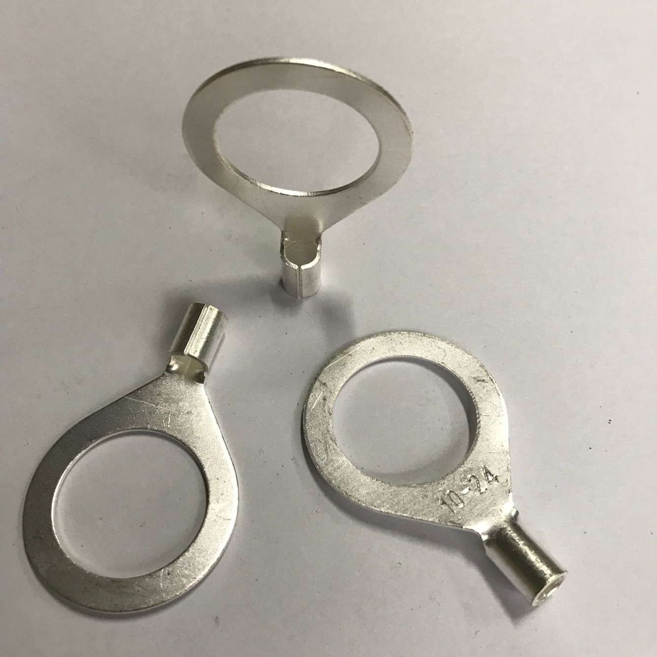 展握牌 冷压接线端子 OT10-24 大孔铜鼻子法兰静电跨接端子 一只