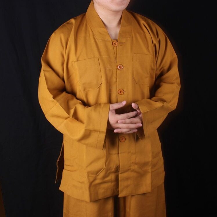僧服僧衣法器佛具和尚僧衣大褂春夏秋穿棉布料短褂海青居士服包邮