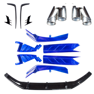 适用本田十代半雅阁YOFER大包围10.5龙影前后保险杠尾喉侧裙改装