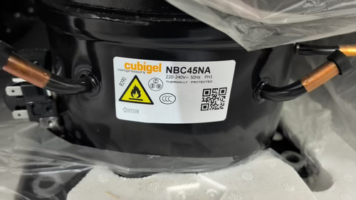 华意酷比奇NUH70LA NUH55LA NUM90LA 冰柜压缩机 R290冰柜压缩机