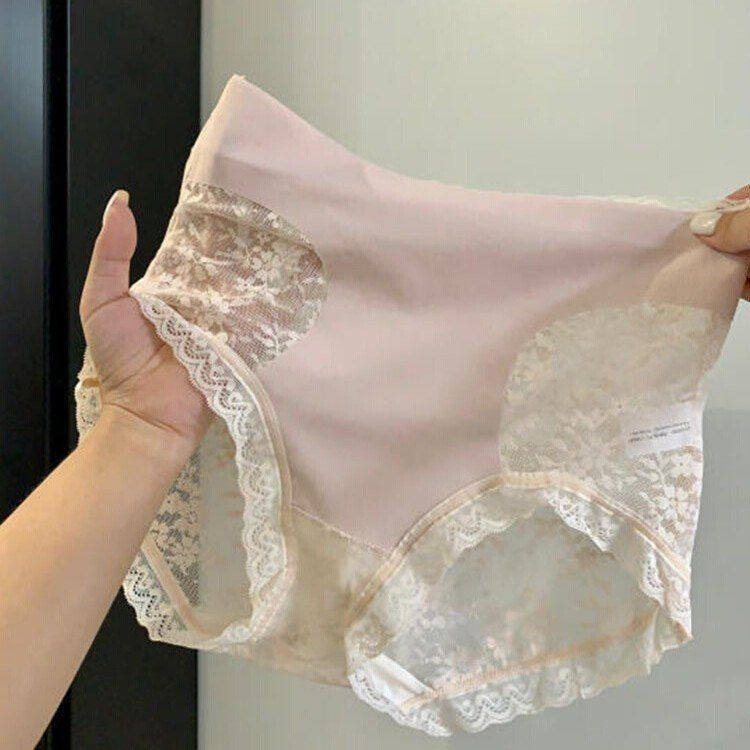 维多利亚精致蕾丝收腹高腰内裤夏季女士三角裤高弹性丝滑柔顺桑蚕,女士内衣/男士内衣/家居服,平角裤,淘宝优惠券,粉丝福利购,淘宝优惠卷