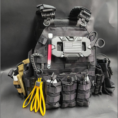 无贼6094战术背心快拆防护COS导航多功能防护马甲下场CS道具