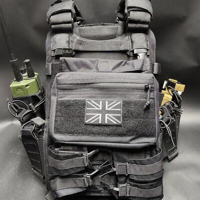 无贼FSCK多功能战术背心扩展背板JPC3.0组合拓展收纳包马甲魔术贴