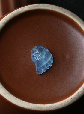 吊坠天然海蓝宝一手货源男女