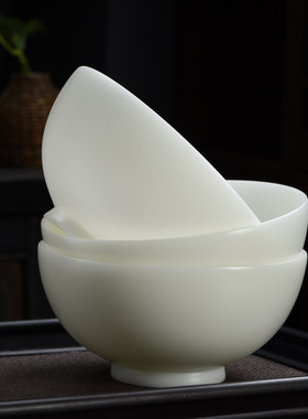 无上釉德化高端素烧冰种玉瓷餐具