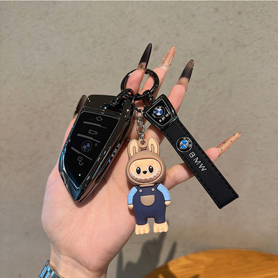 适用于宝马钥匙套新5系3系7系x1x2x3x4x5x6x7刀锋530车325i扣i3包