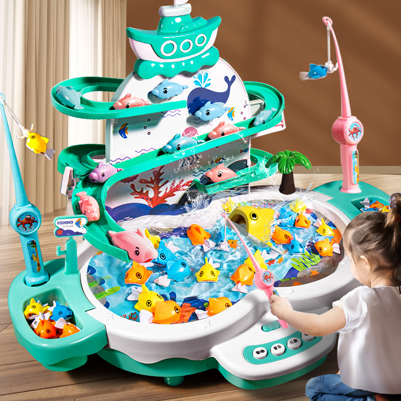 儿童钓鱼益智玩具宝宝早教
