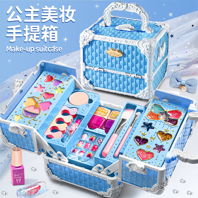 超大爱莎公主化妆箱！女孩礼物！