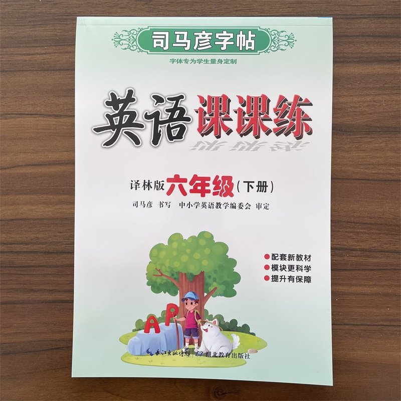 【14年老店】2026春 司马彦字帖 英语课课练 小学六年级下册 译林版 英语字帖6年级下册带蒙纸 YL版 手写课课练同步字帖一课一练,书籍/杂志/报纸,小学教辅,淘宝优惠券,粉丝福利购,淘宝优惠卷