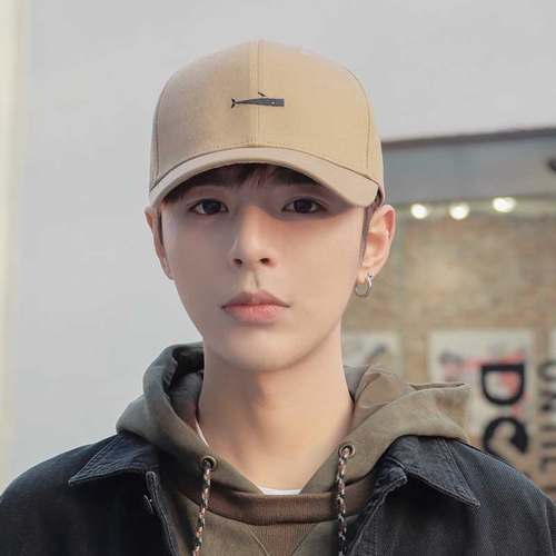 大头围短帽檐棒球帽男女同款